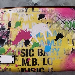 L.A.M.B. Graffiti Zipper Case